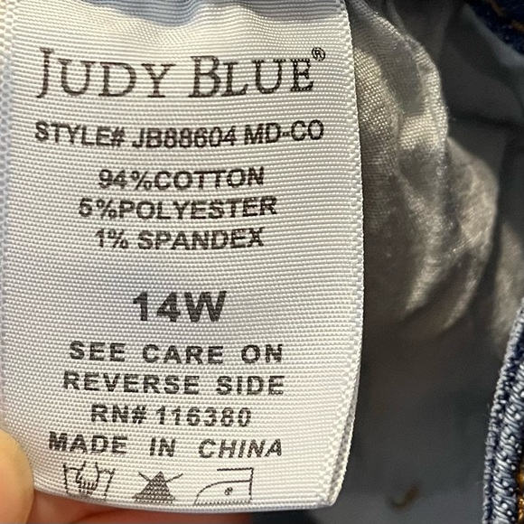 Judy Blue Bootcut High-Waist Stretchy Jeans - Picture 6 of 9